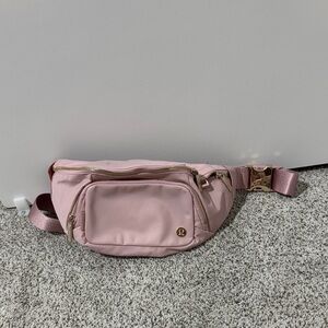 lululemon athletica Light Pink Crossbody Bag